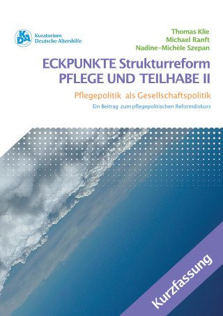 AGP-Papier zur Strukturreform PFLEGE und TEILHABE – Kurzfassung